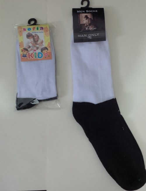 Pabrik Kaos Kaki Hitam Putih