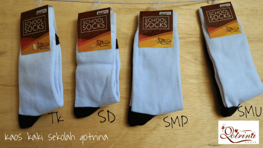 Distributor Kaos kaki Logo Sekolah TK SD SMP SMA Harga Murah di Bandung