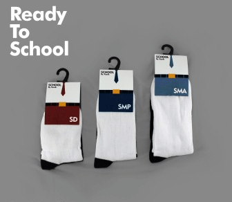 Grosir Kaos Kaki Berlogo Sekolah SMA SMP SD Harga Murah di Bandung