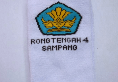 Grosir Kaos Kaki Berlogo Sekolah SMA SMP SD Harga Murah di Bandung21