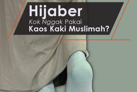 Produsen Kaos Kaki Muslimah Soka Kanik Jempol dan Wudhu di Bandung